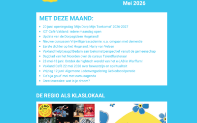 Vakland Nieuwsbrief Mei weer boordenvol nieuws, achtergronden en activiteiten