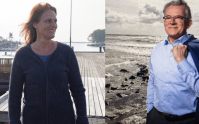 Nieuwe bestuursleden Gebiedscoöperatie Het Hogeland: Eileen Blackmore en Koen Schuiling